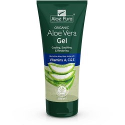 Aloe Pura Organic Aloe Vera Gel with Vitamins A C and E 200ml