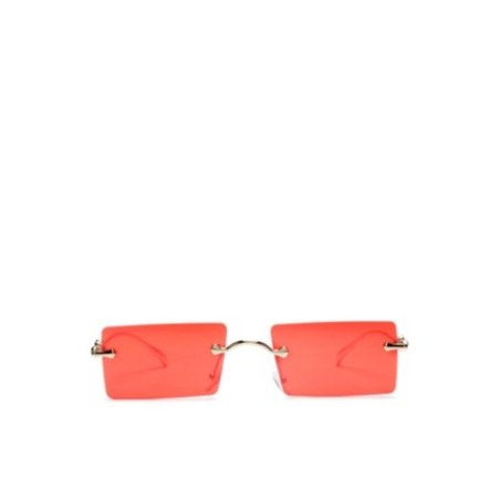 Rimless Rimless Sunglasses Red Or Dead For Women