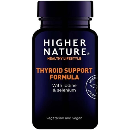 Higher Nature Thyroid Support Formula 60 Capsules - Pack of 4