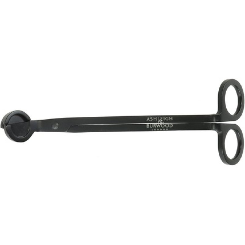 Ashleigh And Burwood Candle Wick Trimmer Stylish Matte Black Stainless Steel
