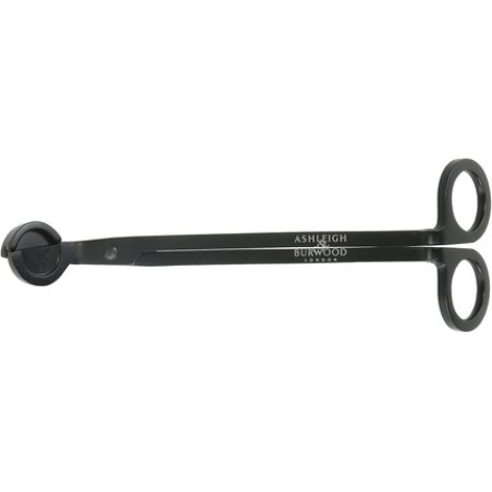 Ashleigh And Burwood Candle Wick Trimmer Stylish Matte Black Stainless Steel