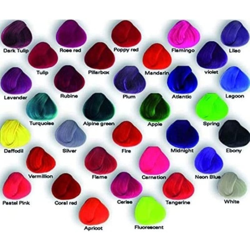 DIRECTIONS Mandarin Semi-Permanent Hair Colour 88ml