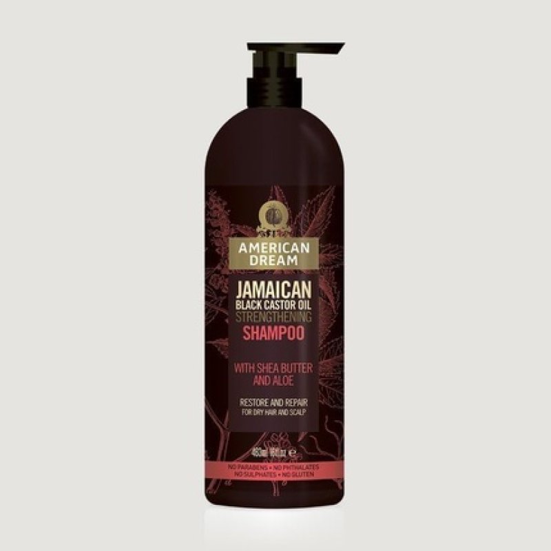 Jamaican Black Castor Oil Strengthening Shampoo with Shea Butter and Aloe