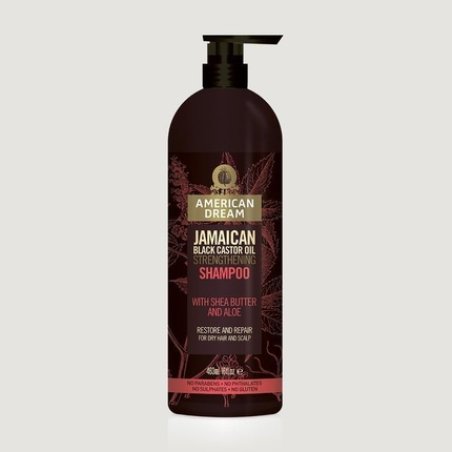 Jamaican Black Castor Oil Strengthening Shampoo with Shea Butter and Aloe