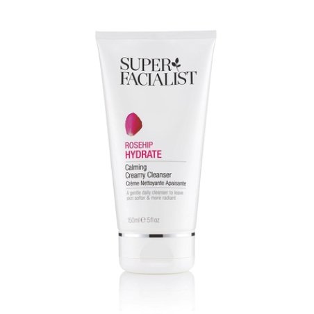 Super Facialist Rosehip Calming Creamy Cleanser Hydrates & Restores Natural PH Balance 150ml