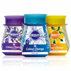 Airpure LED Color Changing Crystals Home Air Freshener Long Lasting Scent