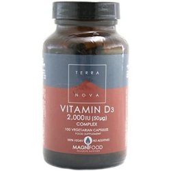 Terranova Vitamin D3 2000iu Complex 100 Capsules