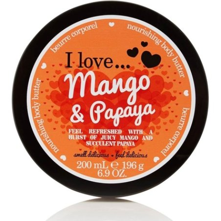 I Love Mango & Papaya Body Butter with 87% Naturally Derived Ingredients