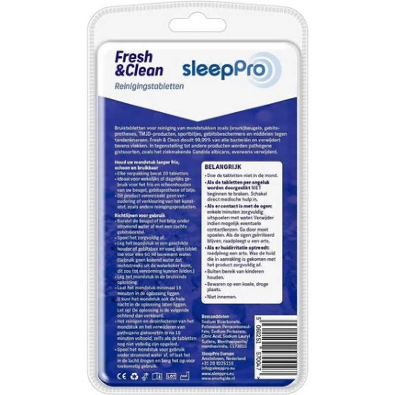 SleepPro Contour Anti-Snoring Device FlexPoint Set with Sleep Tip ABC