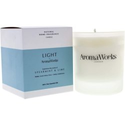 AromaWorks Spearmint and Lime Light Candle 7.76 oz