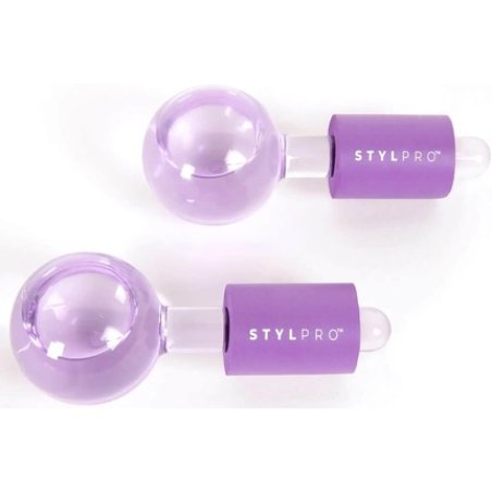 Stylpro Facial Ice Globes Cryotherapy Ice Roller for Face and Eyes