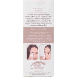 Stylpro Hot Lash Heated Eyelash Curler with Protective Carry Case