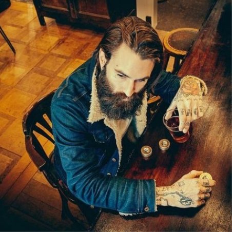 Captain Fawcett's Ricki Hall's Booze & Baccy Moustache Wax