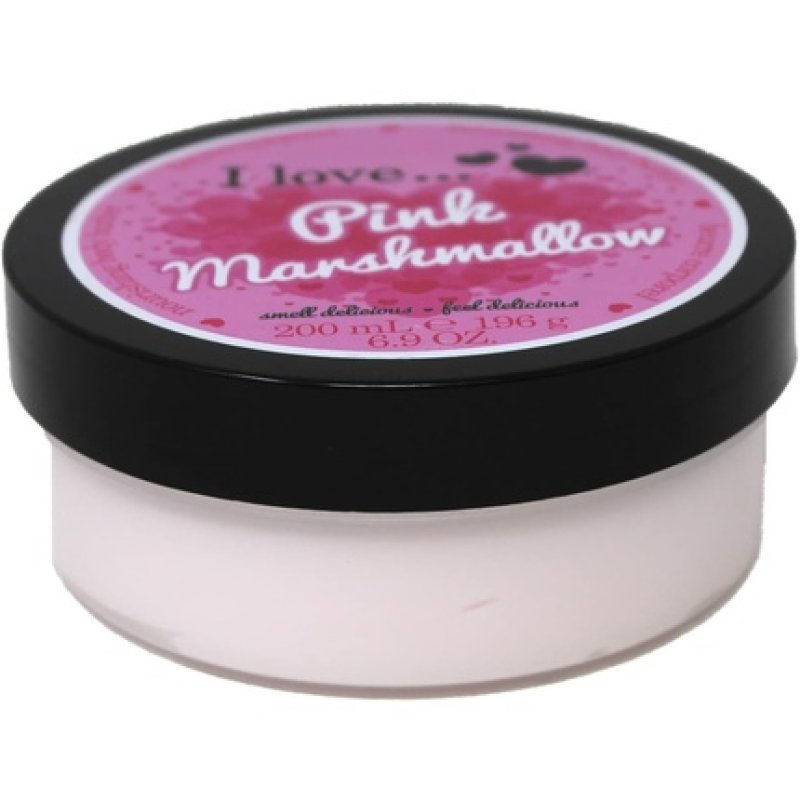 I Love Originals Pink Marshmallow Body Butter Made with 87% Naturally Derived Ingredients