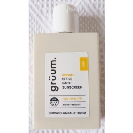 Gruum Altruist LSF50 Facial Sunscreen Waterproof 50ml