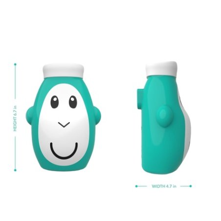 Matchstick Monkey Baby Bathtime Hair Rinser Shampoo Rinse Cup for Newborns 3 Months Old Rainfall Shower Head Effect