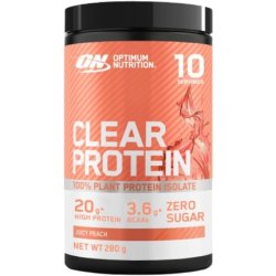 Optimum Nutrition Clear Protein 100% Plant Protein Isolate Vegan Sugar-Free