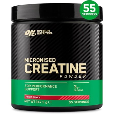 Optimum Nutrition Fruit Punch Flavor Creatine Monohydrate Food Supplement