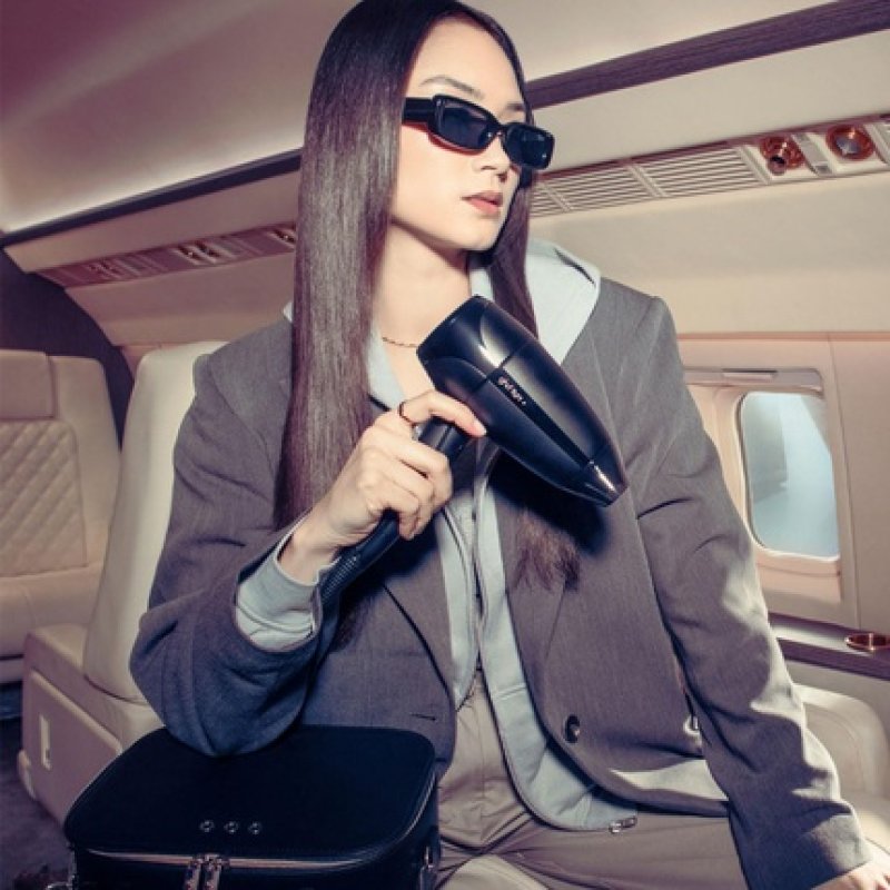 ghd Flight Travel Hairdryer Black