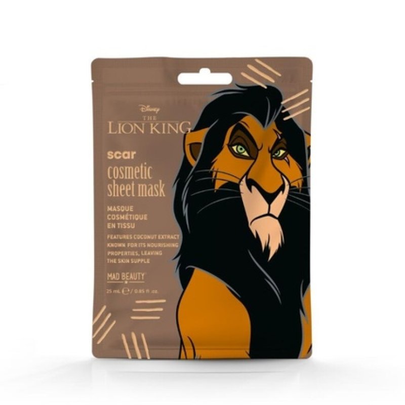 MAD BEAUTY Lion King Sheet Mask Scar