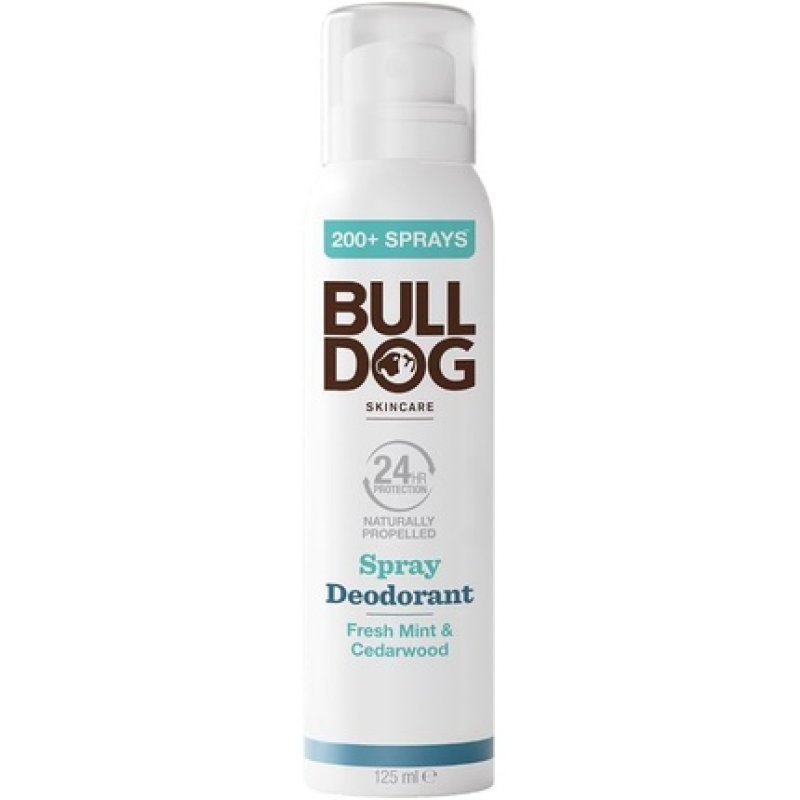 Bulldog Skincare for Men Fresh Mint & Cedarwood Spray Deodorant