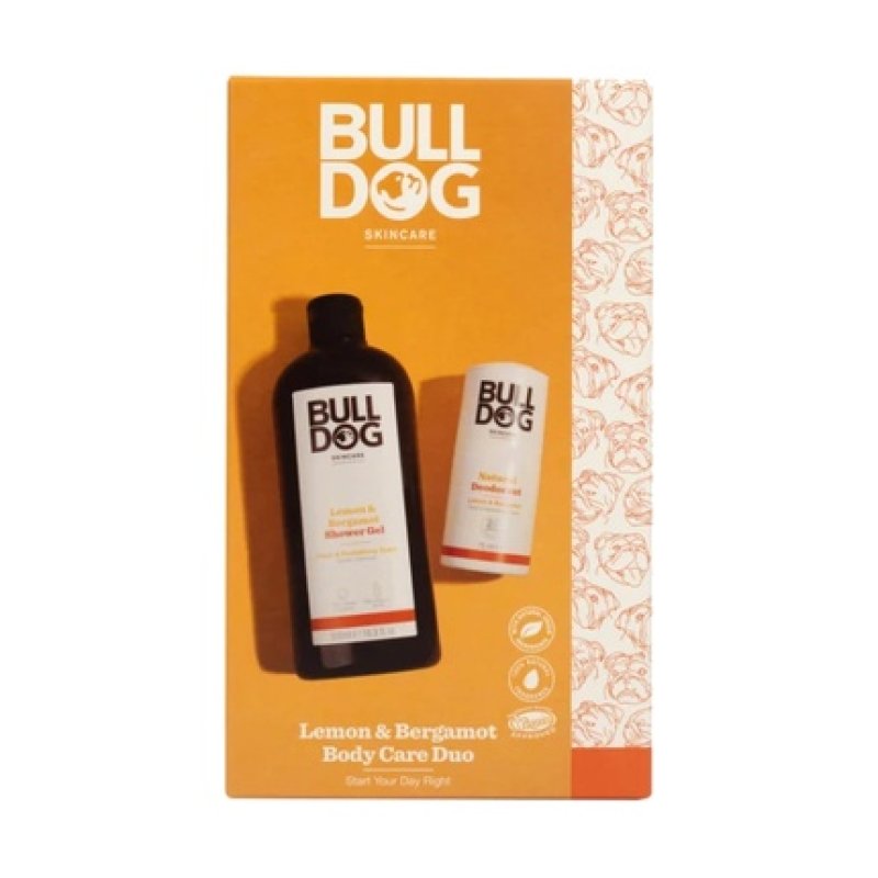 Bulldog Lemon Bergamot Body Care Duo Gift Set