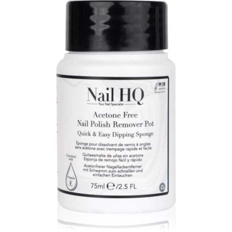Nail HQ Acetone Free Nail Polish Remover 75 ml