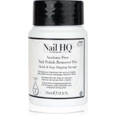 Nail HQ Acetone Free Nail Polish Remover 75 ml
