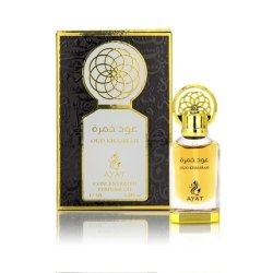 Ayat Perfumes Oud Khamrah Perfume Oil 12ml - Alcohol-Free Musk Unisex Oriental Floral