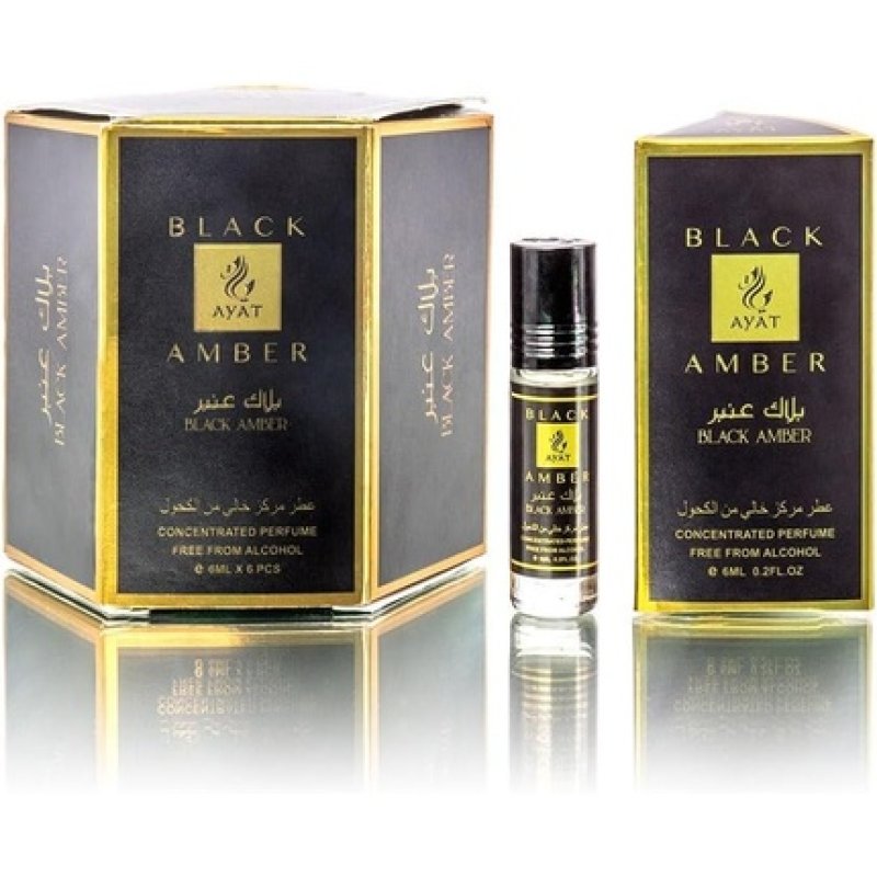Ayat Perfumes Scented Oil for Men and Women 6 x 6ml - Pack of 6