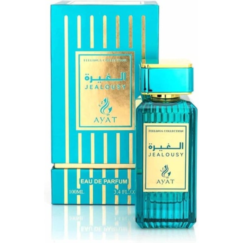 Eau de Parfum FEELINGS 100ml Ayat Perfumes - Made in Dubai with Notes of Rose, Vanilla, Oud, Musk, and Woody - EDP