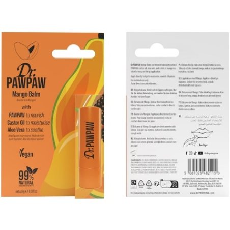 Dr. Pawpaw Mango Balm Multi-Purpose Hydration for Lips, Skin, Hair & Nails