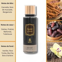 AYAT Perfumes Body Mist 250ml with Oriental Scents - Unisex Fragrance from Dubai