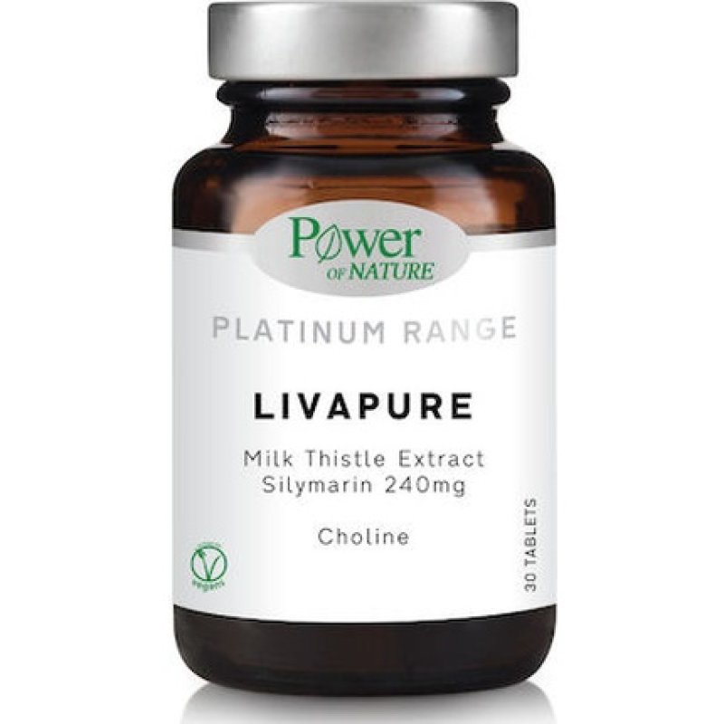 Power Health Platinum Range Livapure Milk Thistle Extract - 30 Tablets
