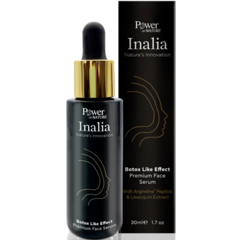 Inalia Botox-like Effect Serum Day Cream Facial Cream Natural Cosmetics 30ml