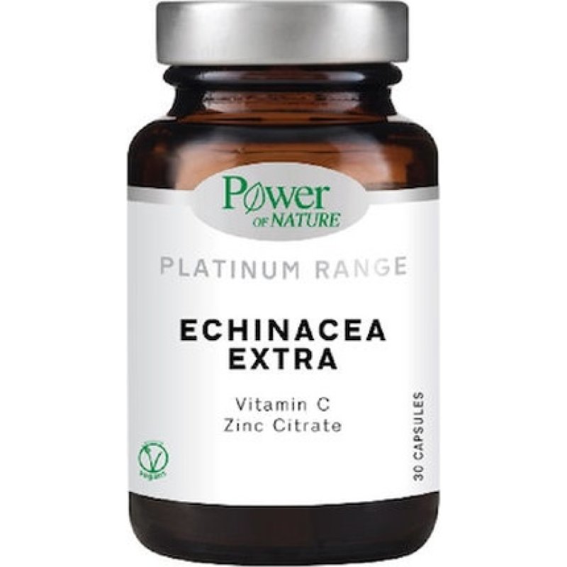 Power Health Power Of Nature Platinum Range Echinacea Extra With Vitamin C Zinc Dietary Supplement For Immune Support