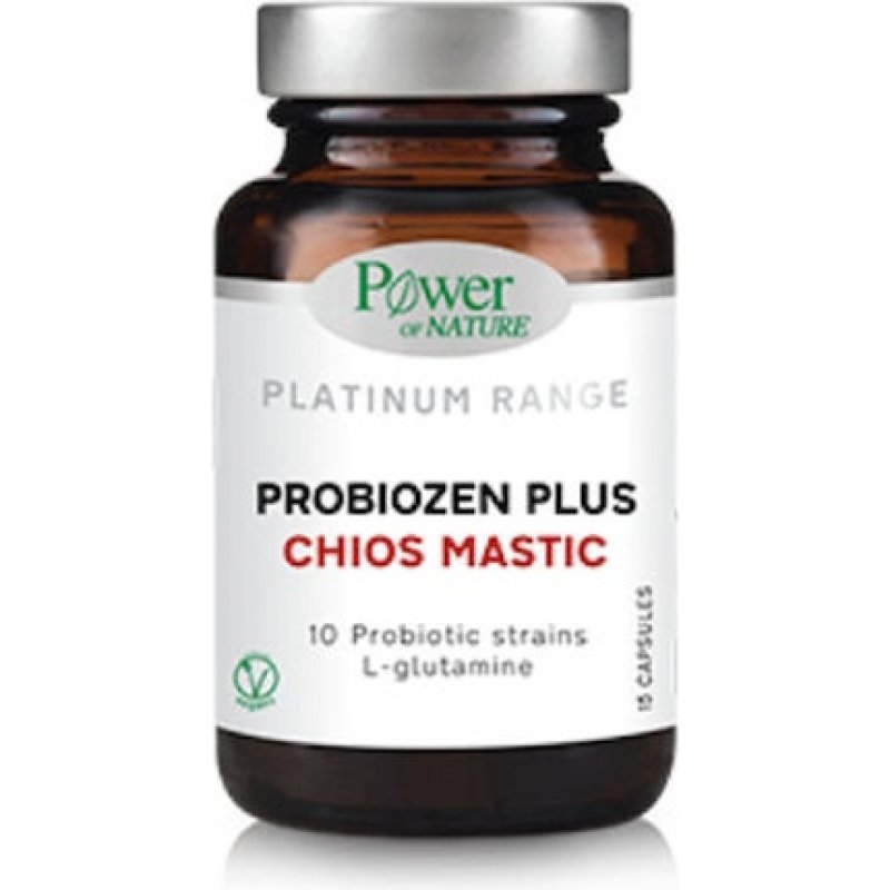 Power Health Power Of Nature Platinum Range Probiozen Plus Chios Mastic 15 Capsules
