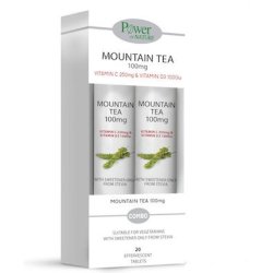 Power Health Power Of Nature Mountain Tea 100mg Dietary Supplement For Endurance With Mountain Tea Extract 2x20