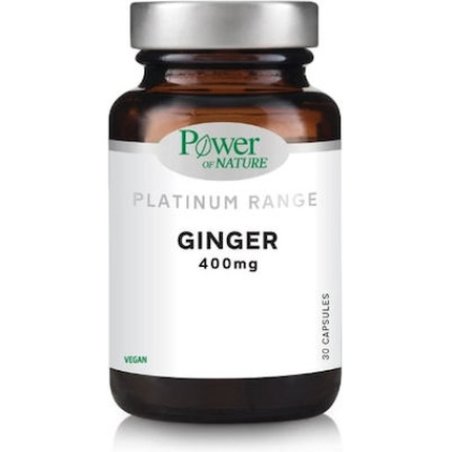 Power Health Platinum Range Ginger Dietary Supplement With Ginger 400mg 30 Capsules