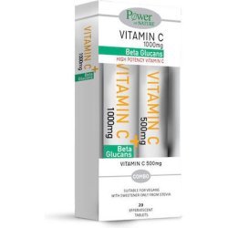 Power Health Power Of Nature Vitamin C 1000mg With Stevia - 20 Effervescent Tablets, Bonus Vitamin C 500mg - 20