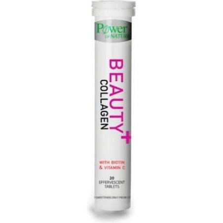 Power Health Power Of Nature Beauty Plus Collagen With Biotin Vitamin C - 20 Effervescent Tablets