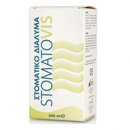 Stomatovis Pharmaq Stomatovis Mouthwash Antimicrobial Oral Solution 200ml