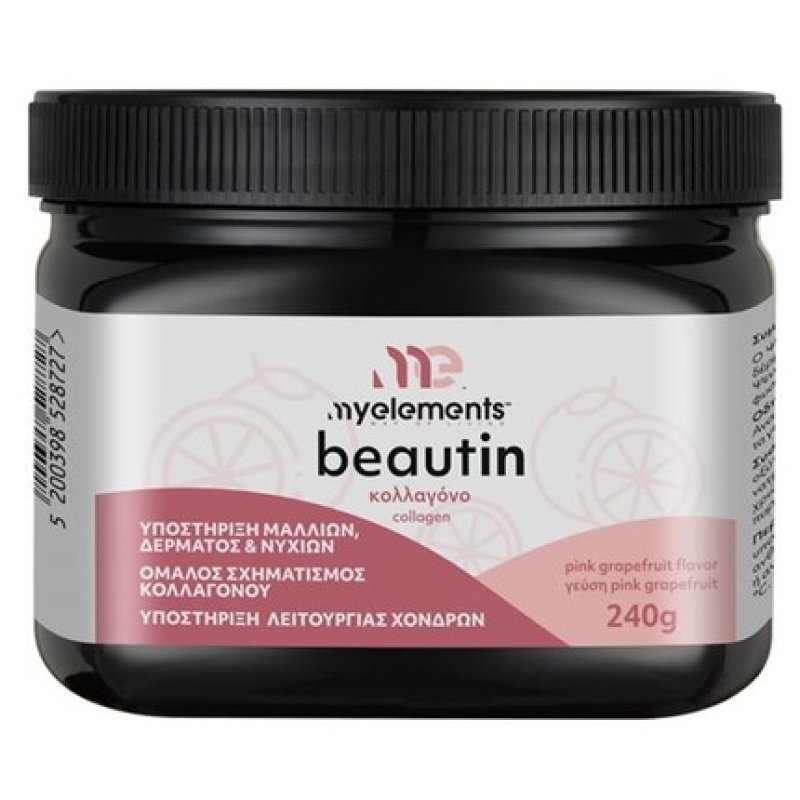 My Elements My Elements Beautin Collagen Pink Grapefruit Dietary Supplement With Collagen, 240g