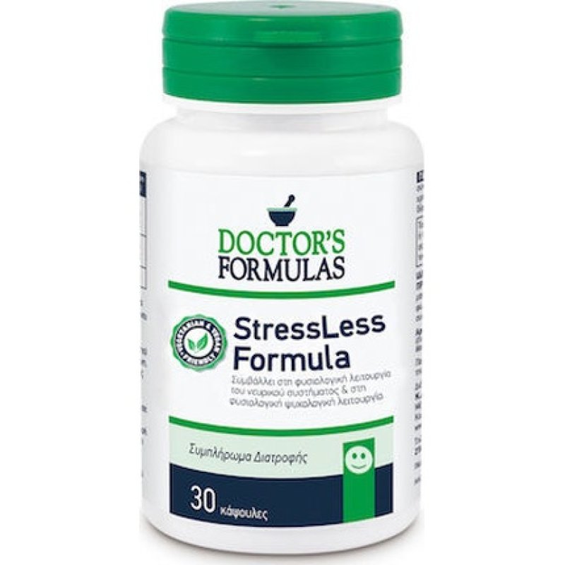 Doctor's Formulas Stressless Formula Supplement For Anxiety - 30 Capsules