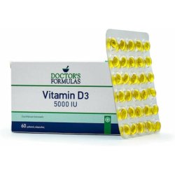 Doctor's Formulas Vitamin D3 5000 Iu 60 Softgels