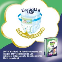 Babylino Sensitive Cotton Soft Diapers Pants Size 8 XXL 14 Pieces