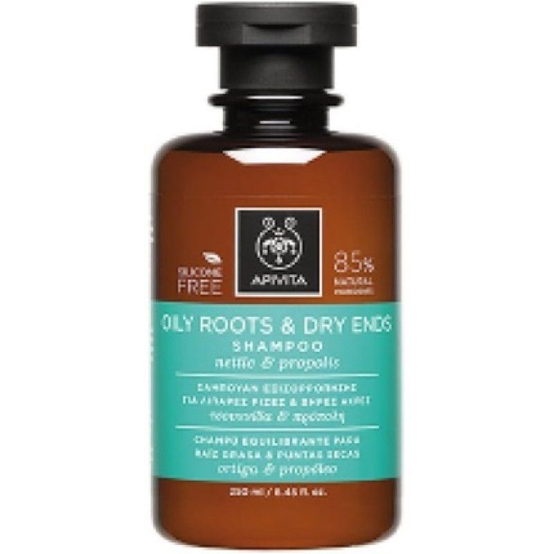 Apivita Oily Roots Dry Ends Shampoo