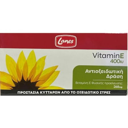 Lanes Vitamin E 400 International Units 30 Capsules