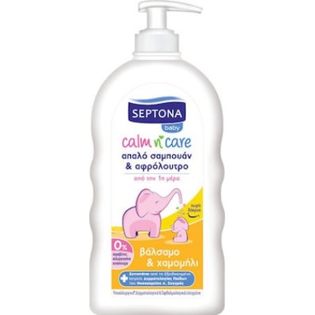 Septona Baby Calm Care Baby Shampoo And Shower Gel With Balm Chamomile 500ml