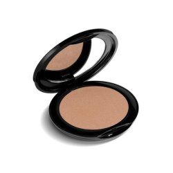 Radiant Professional Perfect Finish Compact Face Powder Makeup Setting Powder with Face Sponge Medium Tan 05